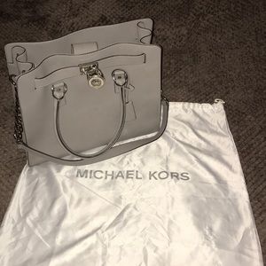Michael Kors Hamilton Saffiano Leather Satchel Bag